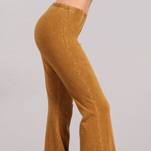 Chatoyant Mineral Wash Bell Bottoms Butterscotch Large